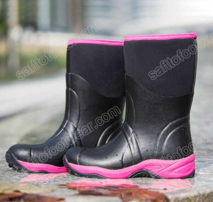 Anti-skrid gummi vandtætte støvler