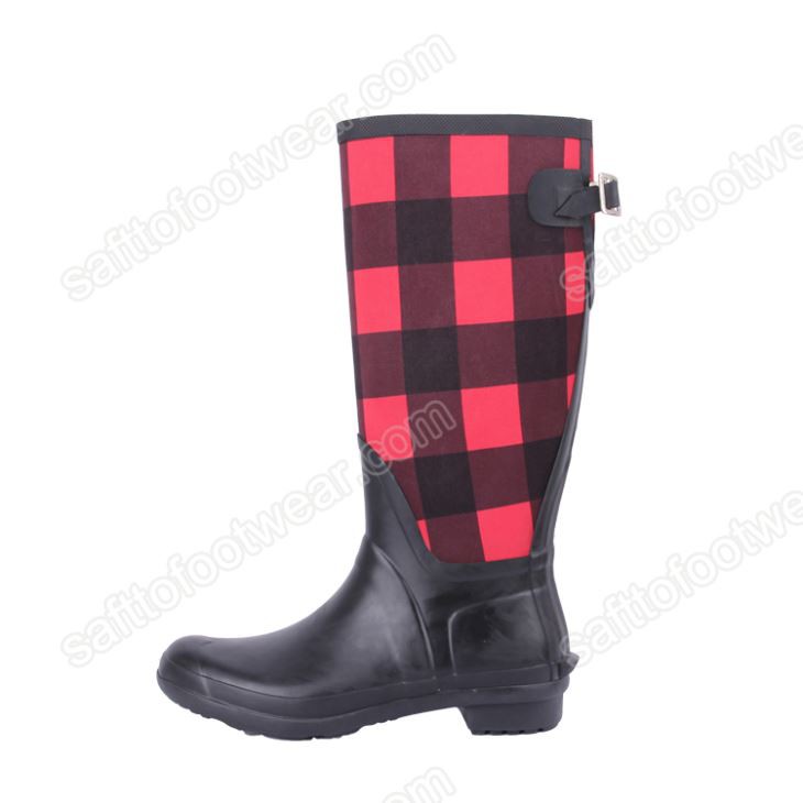 Varme regnstøvler i neopren til kvinder